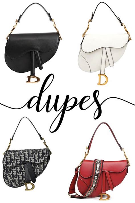 leather dior saddle bag dupe.